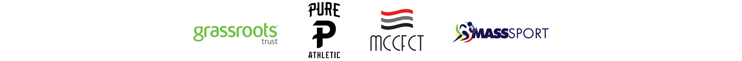 CM Games Silver Sponsors – Grass Roots Trust, Pure Athletic, MCCFCT, Mass Sport Trust CM Games Silver Sponsors – Grass Roots Trust, Pure Athletic, MCCFCT, Mass Sport Trust